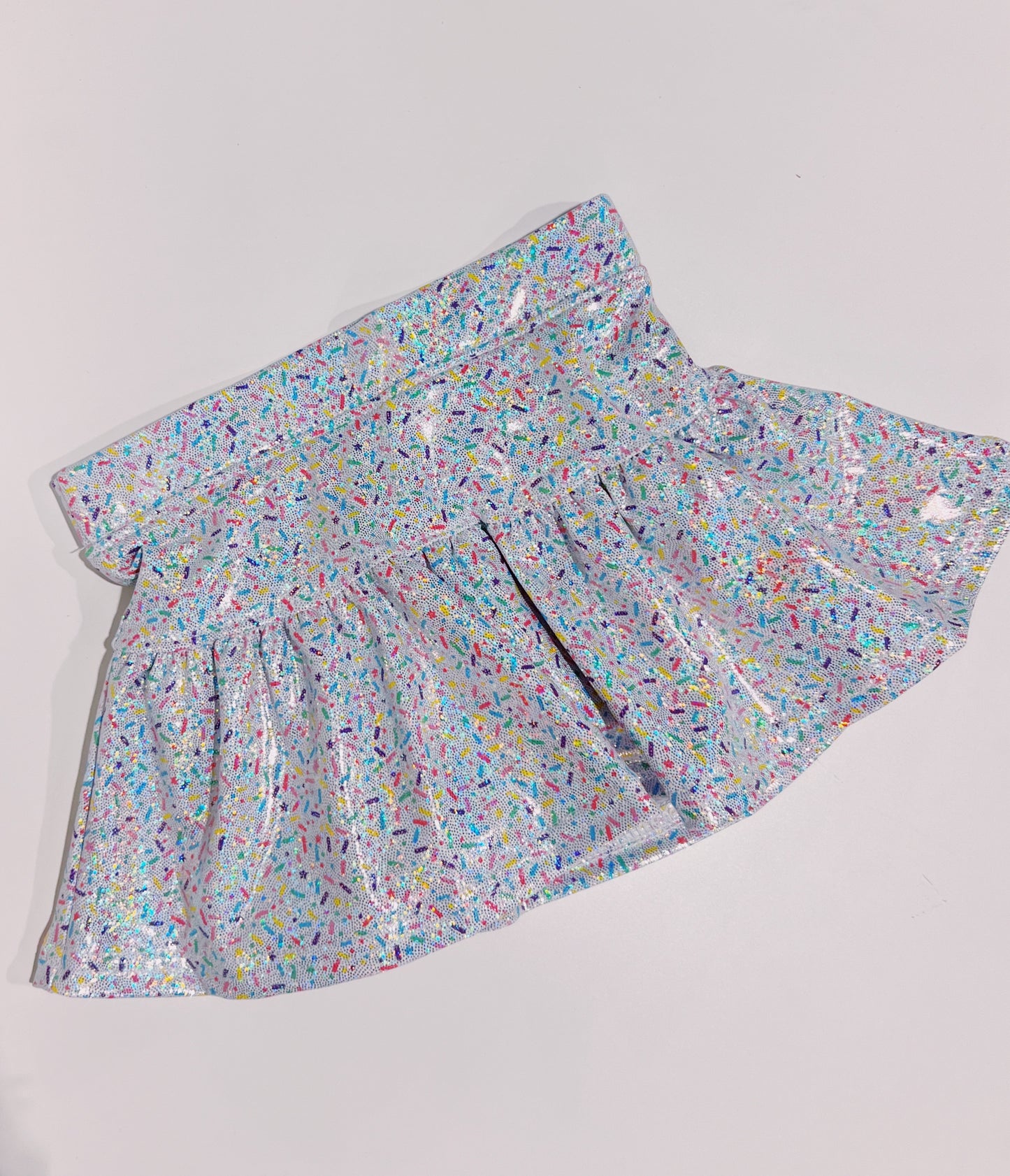 Shimmer Sprinkles Gathered Skort