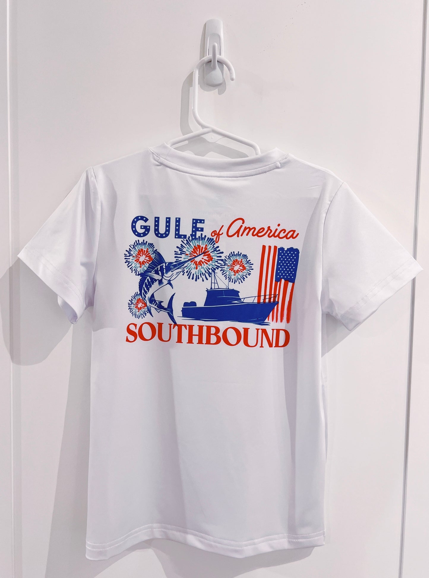 Southbound Perf Tee- Gulf of America