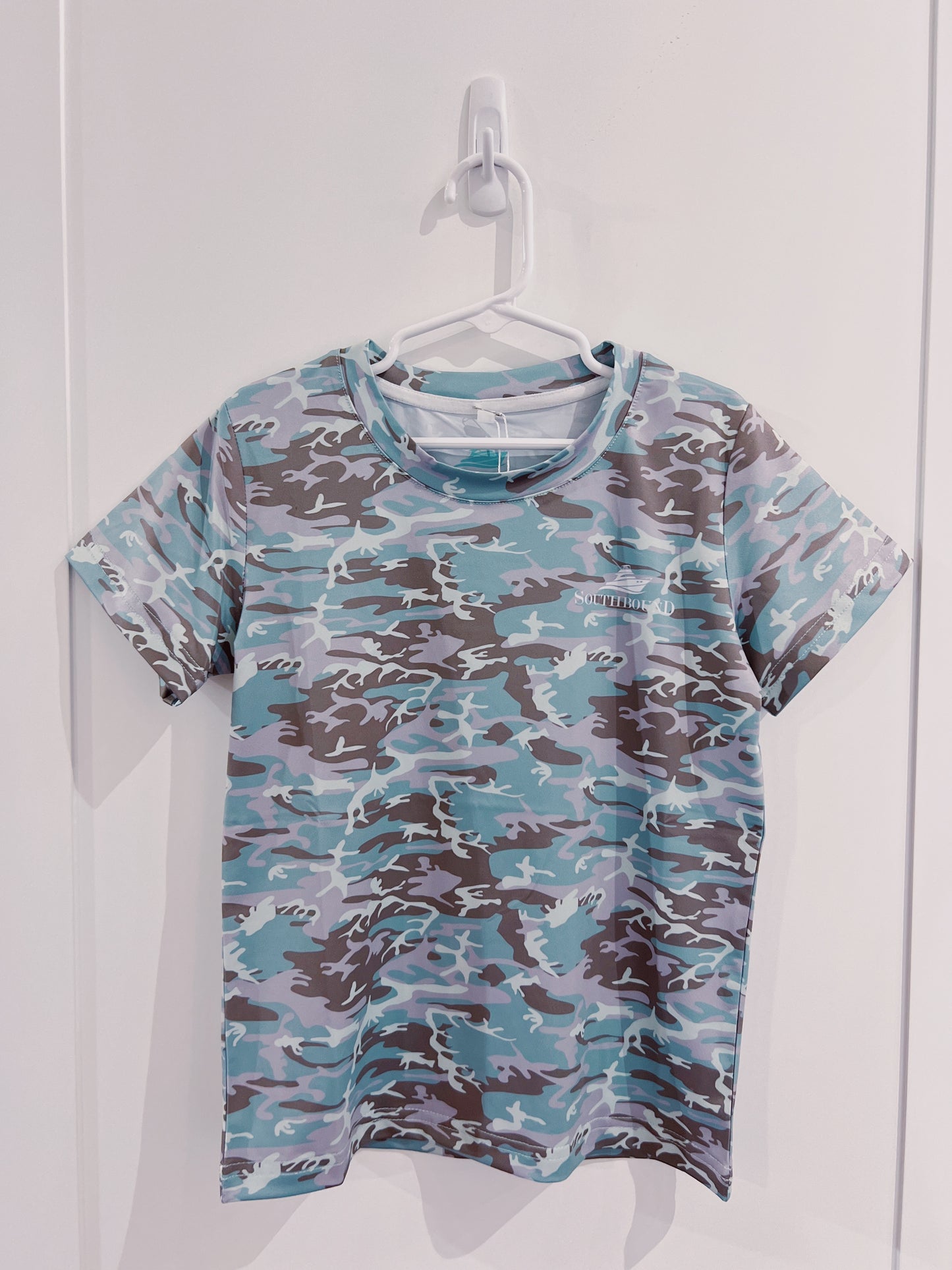 Southbound Perf Tee-Green Camo