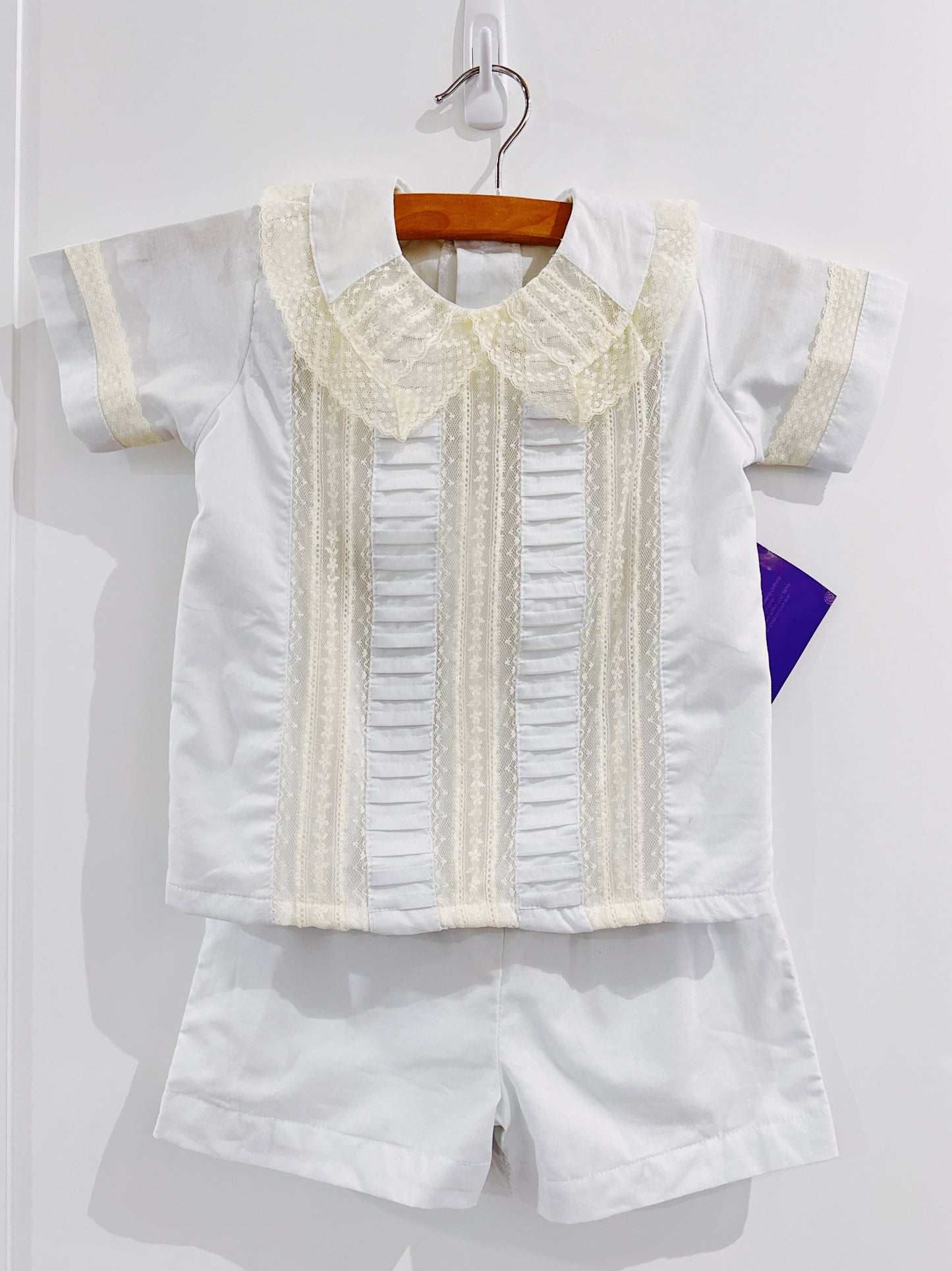 Blue Rowan Boy Heirloom Short Set