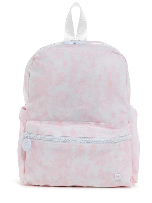 TRVL Pink Bunny Toile Mini Backer
