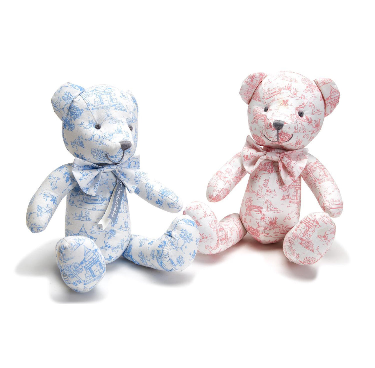 Toile Teddy Bear