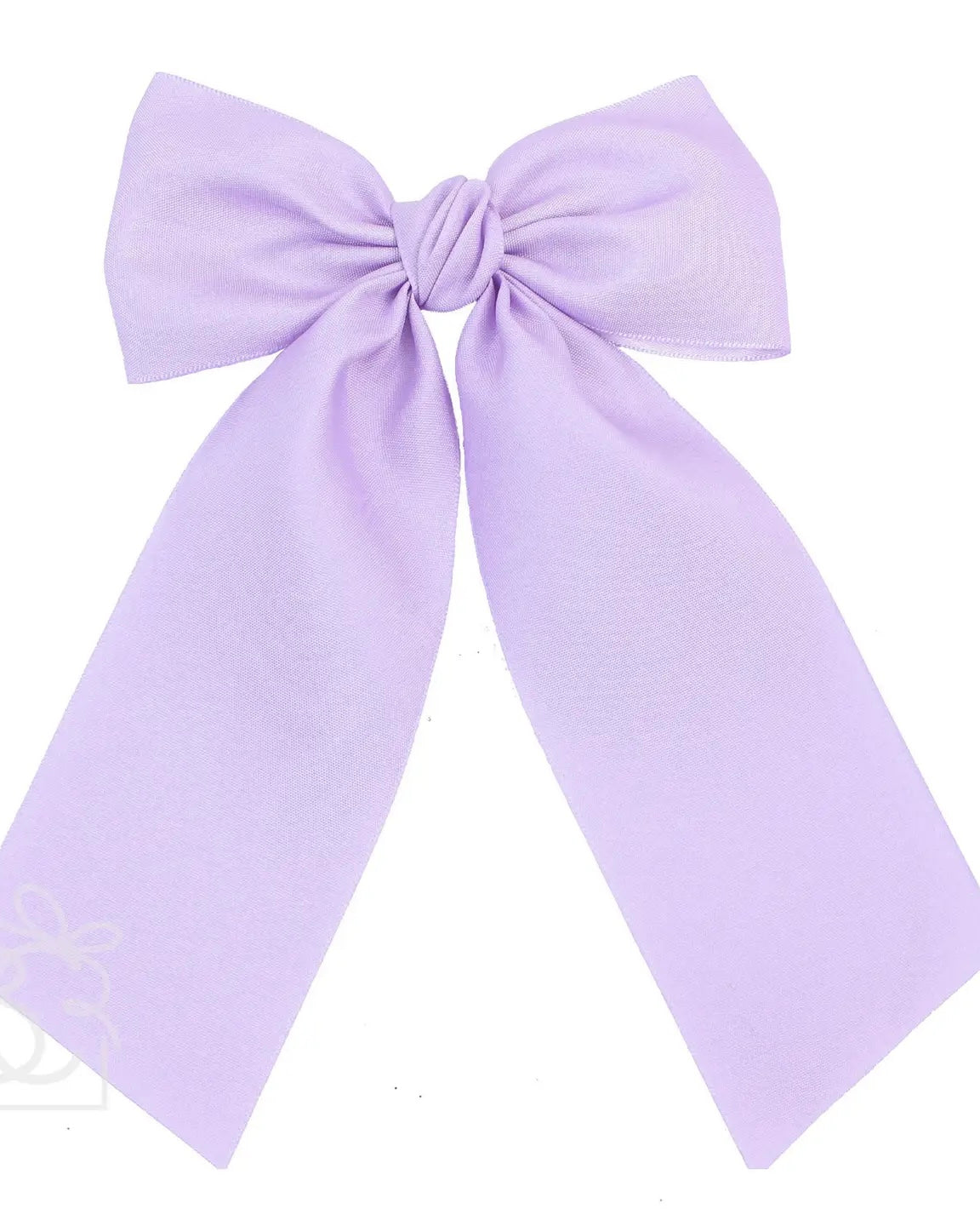 4.5" Opaque Satin Bow with Tails