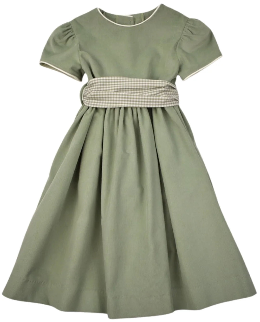 Funtasia Too Sage Corduroy Dress