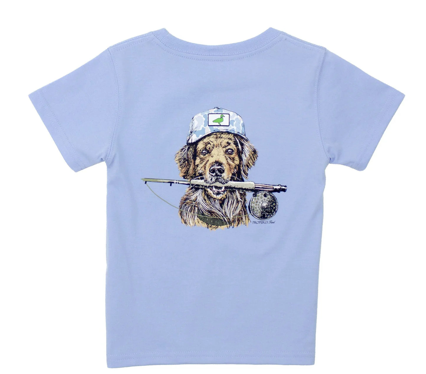 Light Blue Fishing Buddy S/S Tee