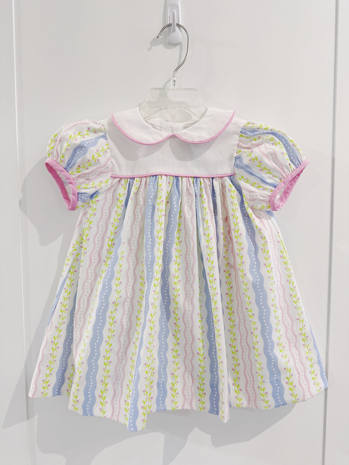 Floral Stripe Float Dress