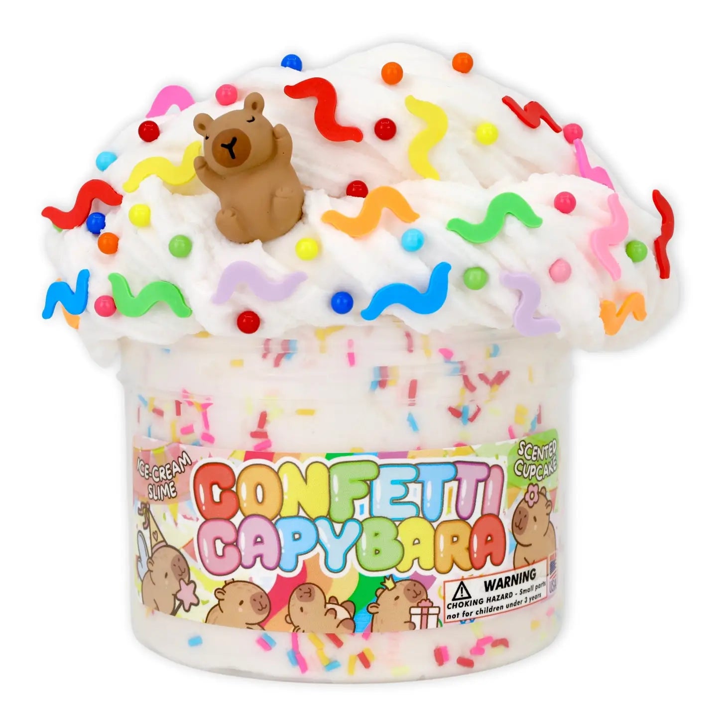 Confetti Butter Slime