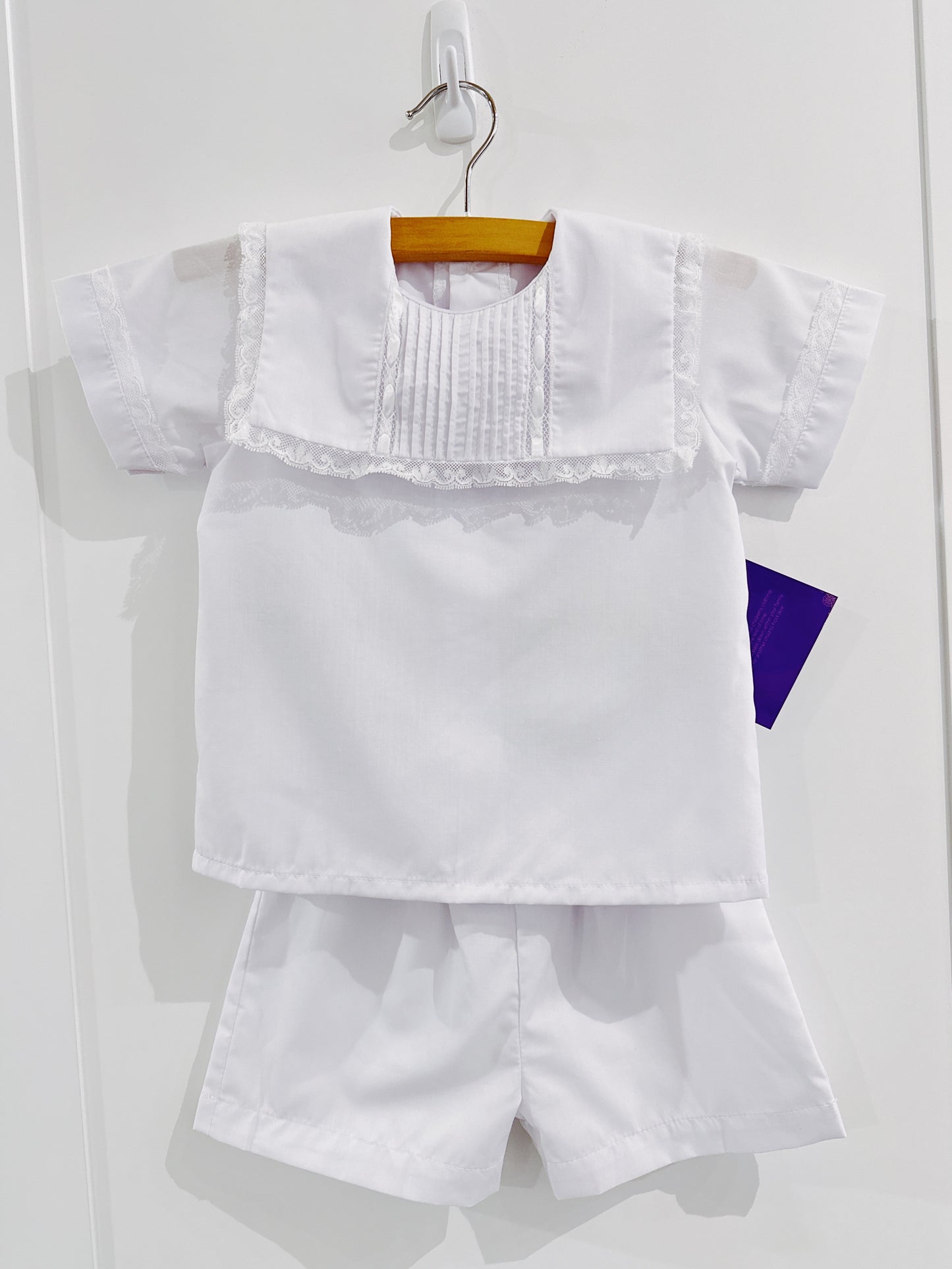 White River Boy Heirloom Short Set