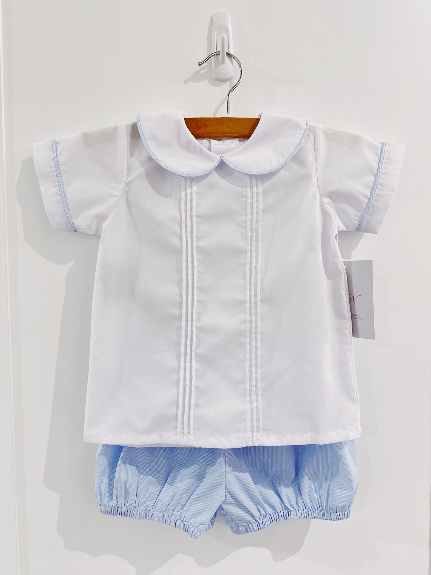 Blue Madison Short Set