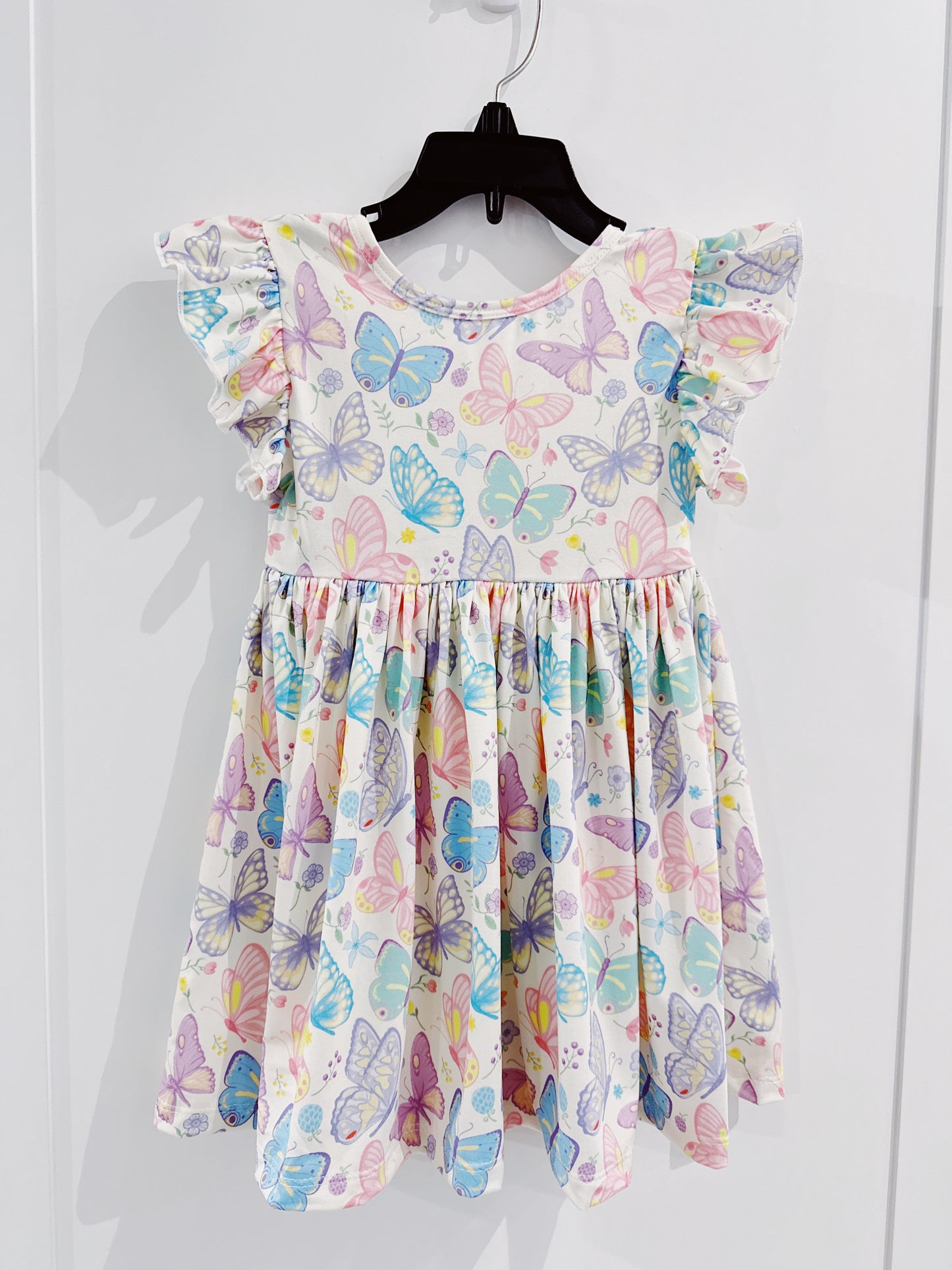 Fluttering Butterflies Twirl Dress
