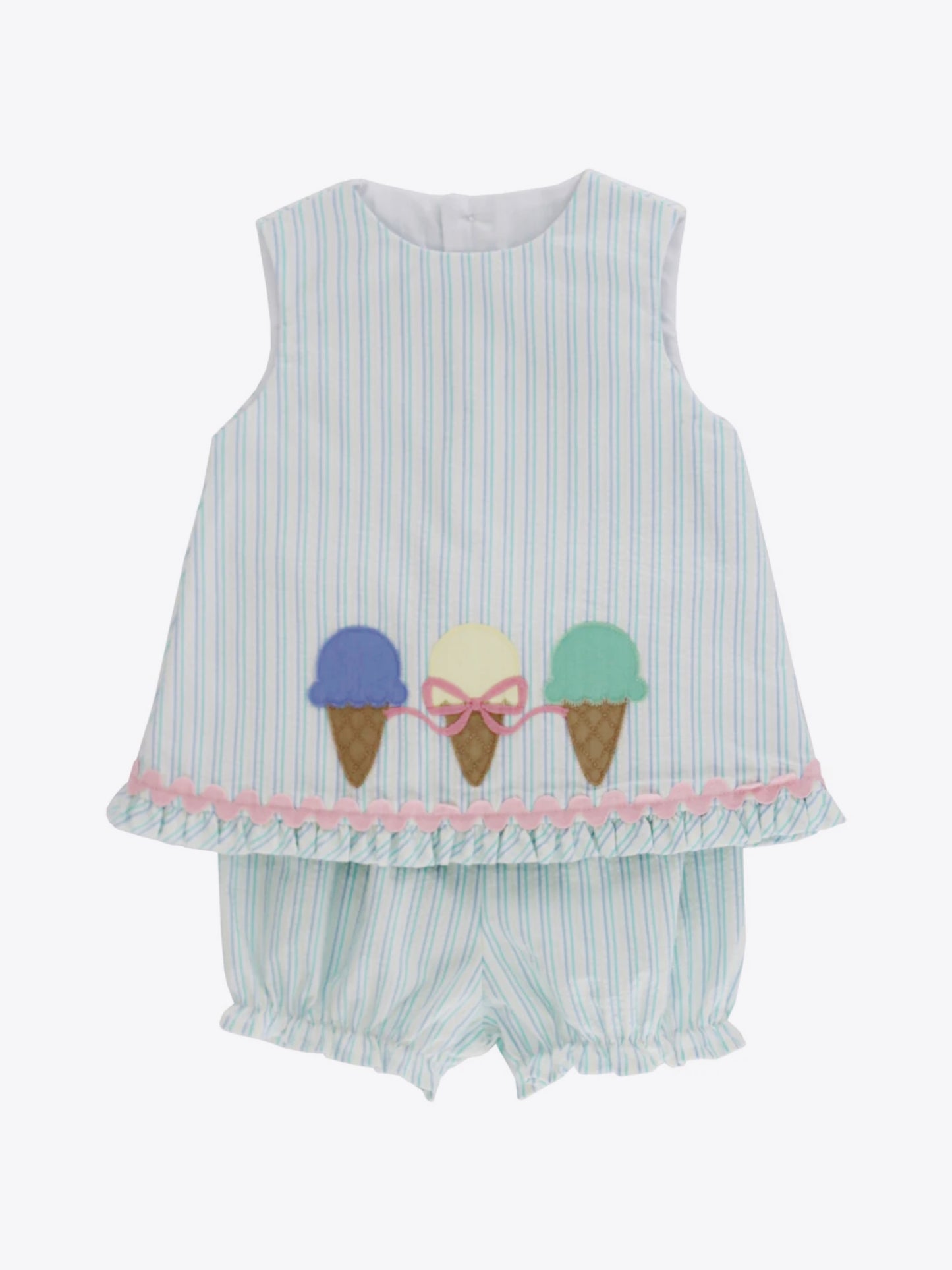 Sundae Funday Criss Cross Bloomer Set
