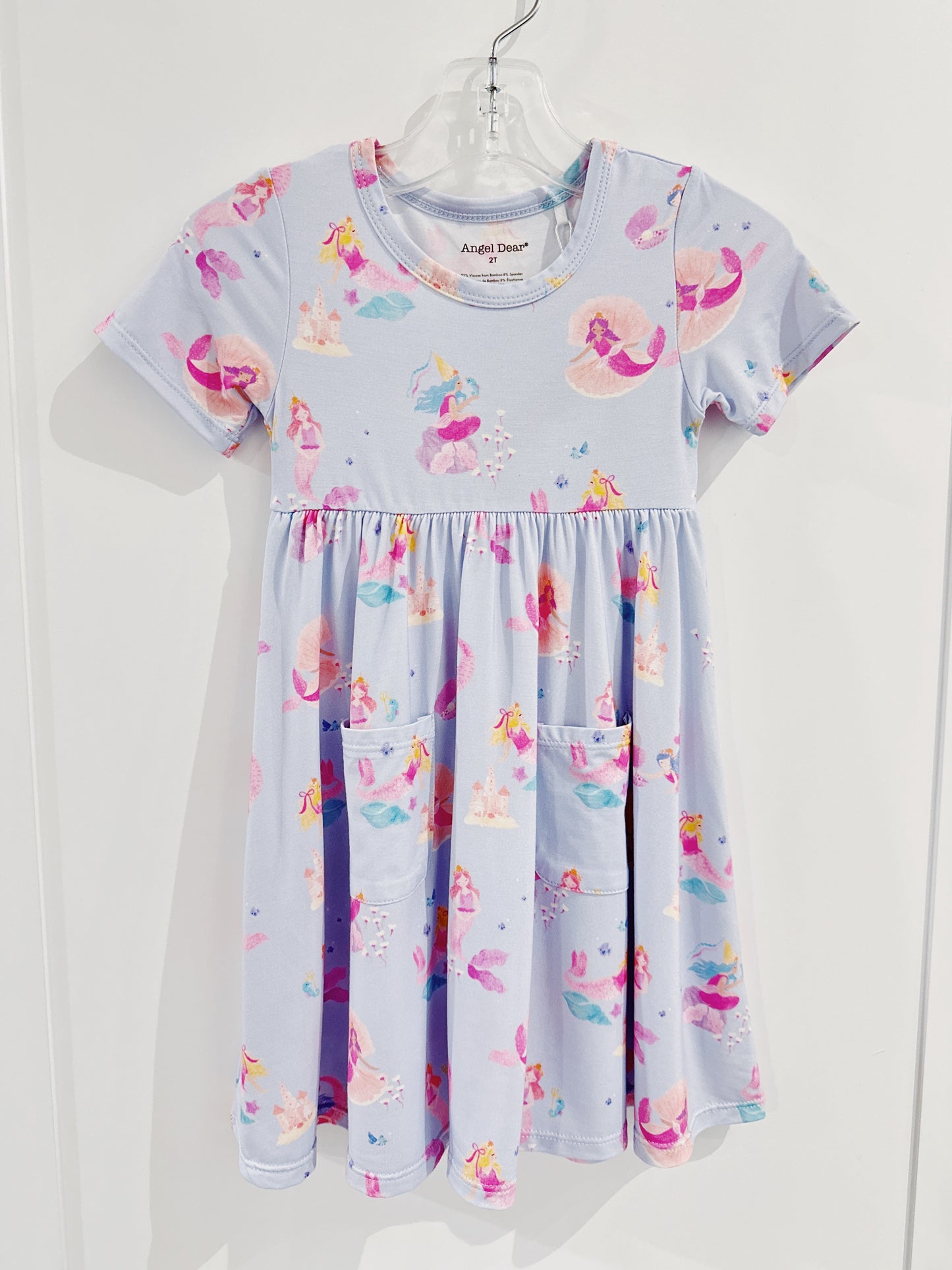 Mermaid Princesses Twirl Dress with Shorties