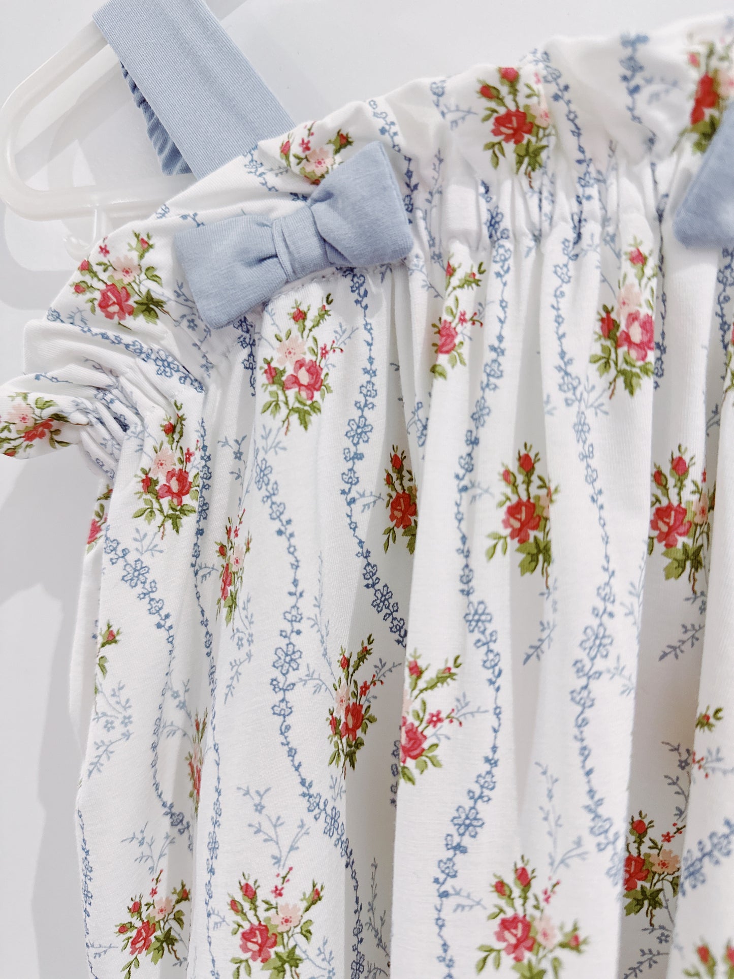 Heirloom Rose Stripe Ruffle Bloomer Set