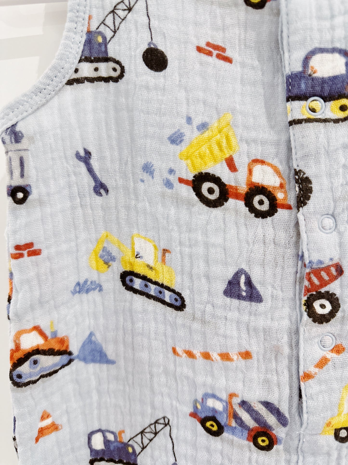 Crayon Construction Sleeveless Shortie Romper