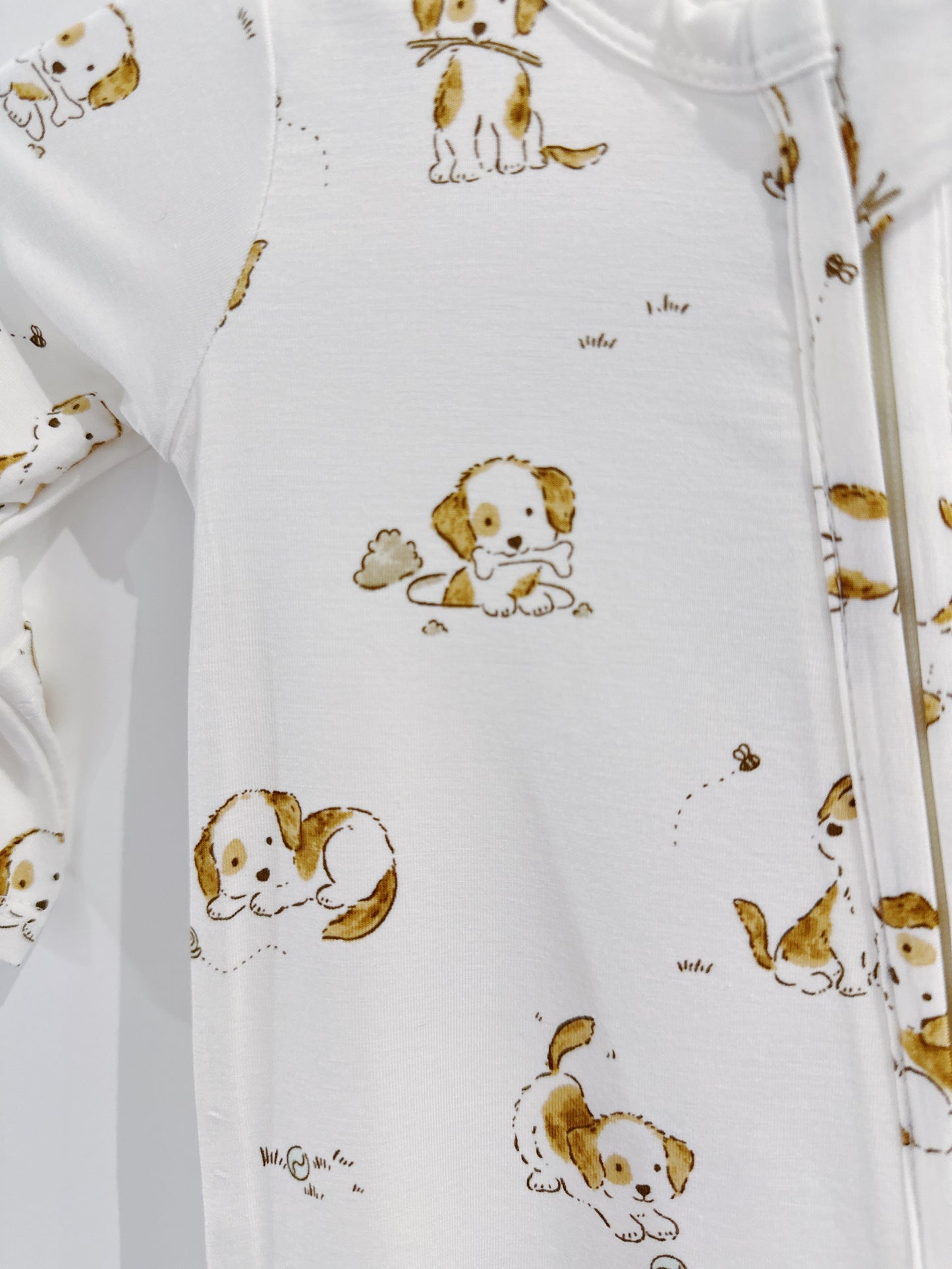 Explorer Puppy 2 Way Zipper Footie