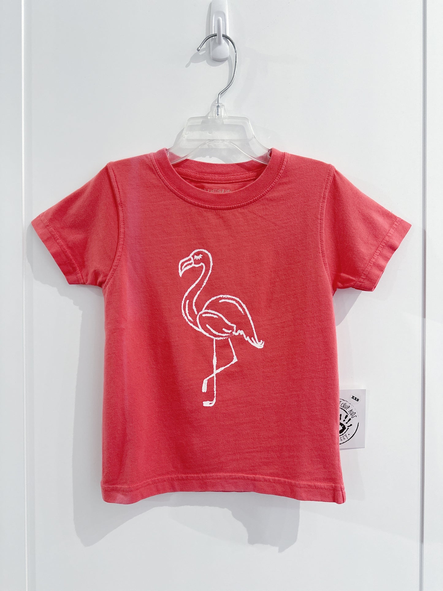 Peony Pink Flamingo Tee