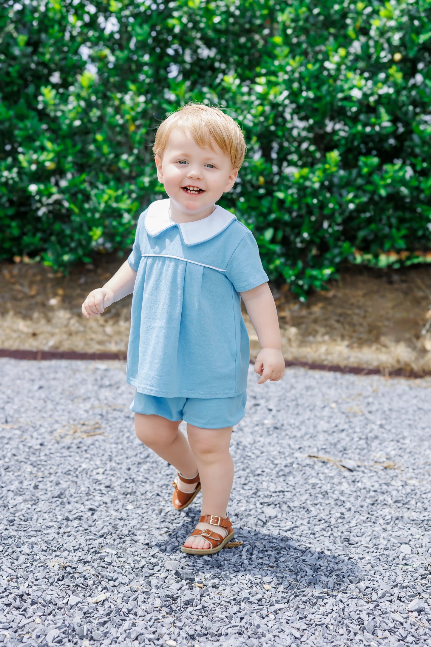 Cornflower Blue Beckham Bloomer Set