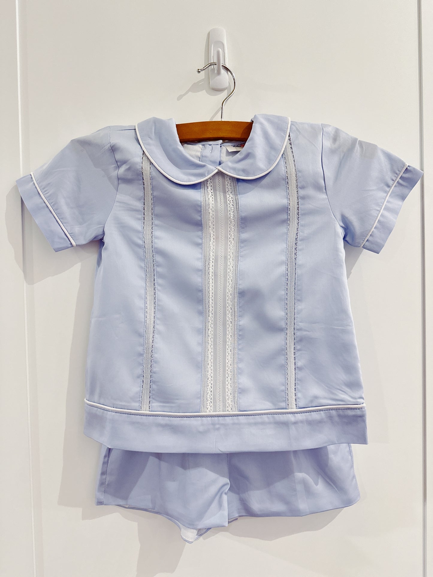 Blue David Short Set