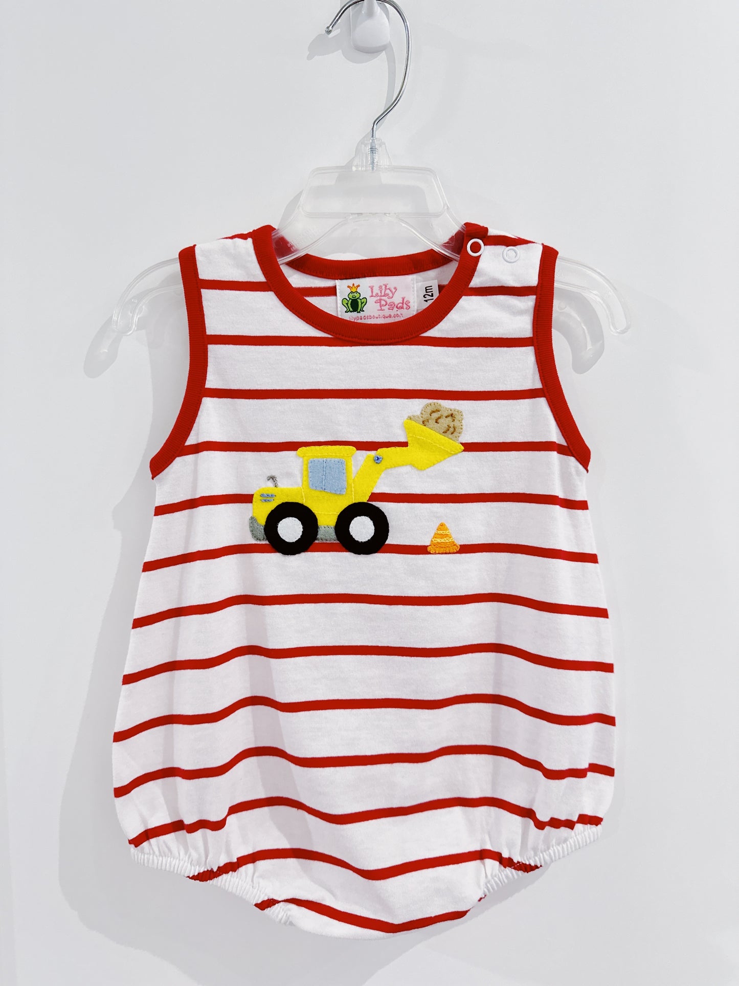 Striped Front Loader Bubble