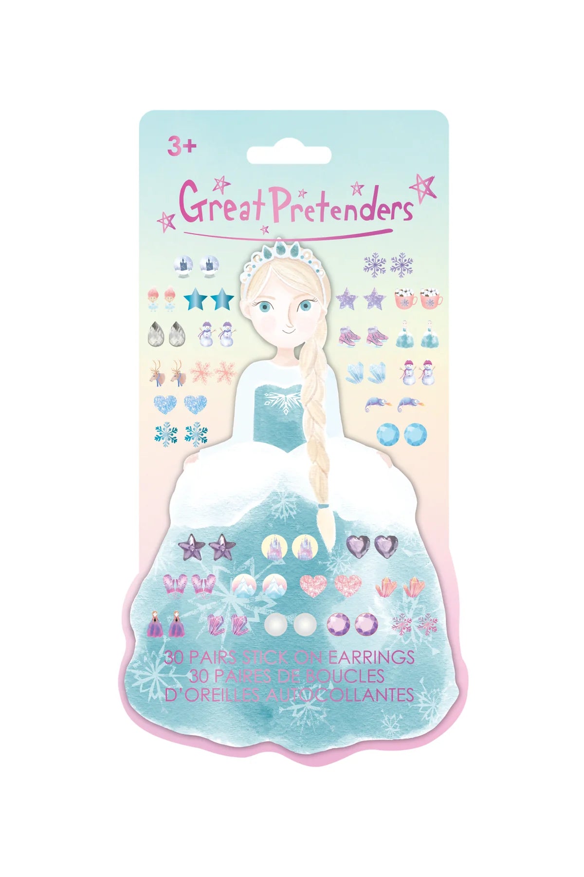 Frosty Sister Sticker Earrings