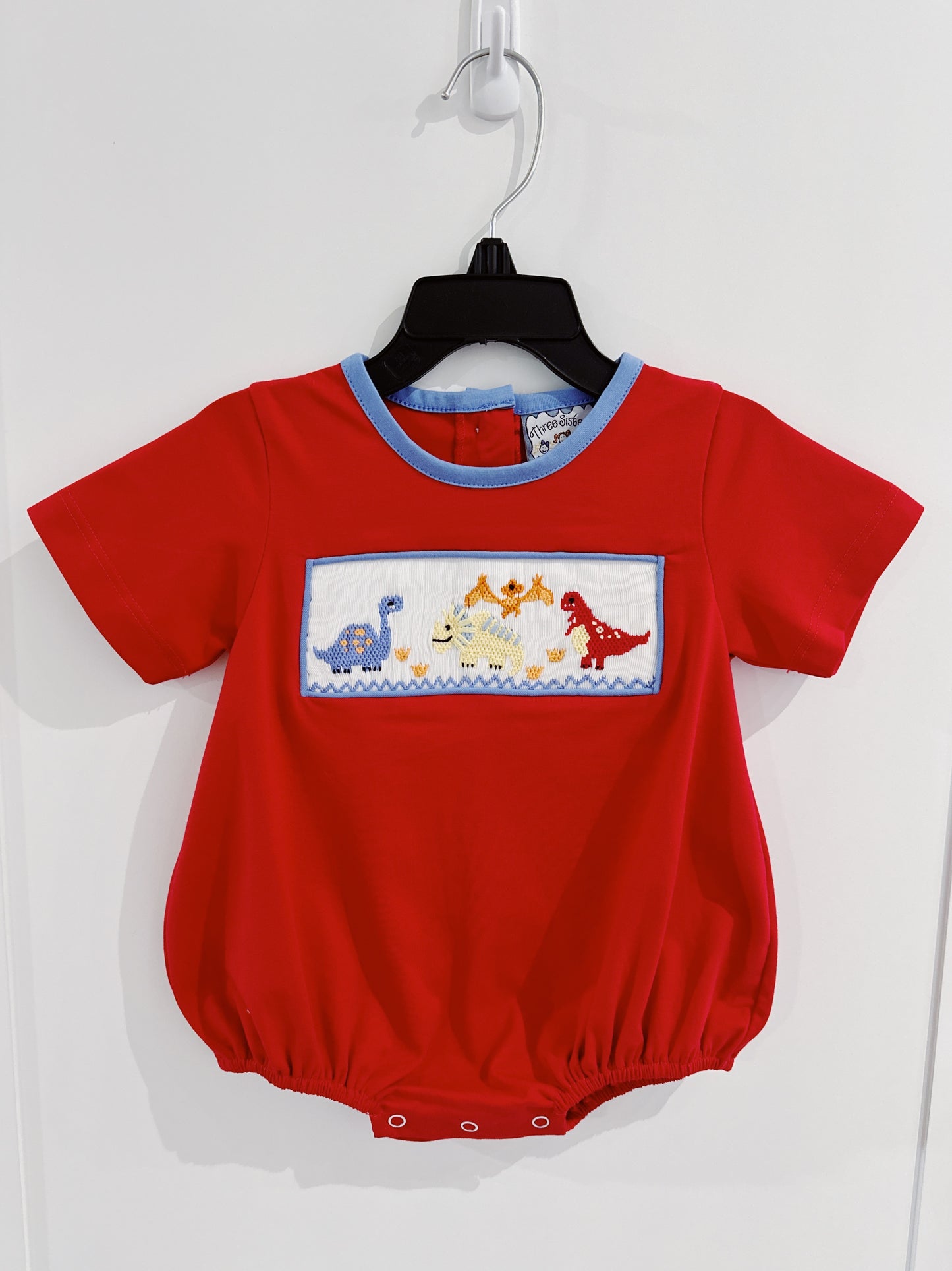 Dinosaur Smocked Bubble