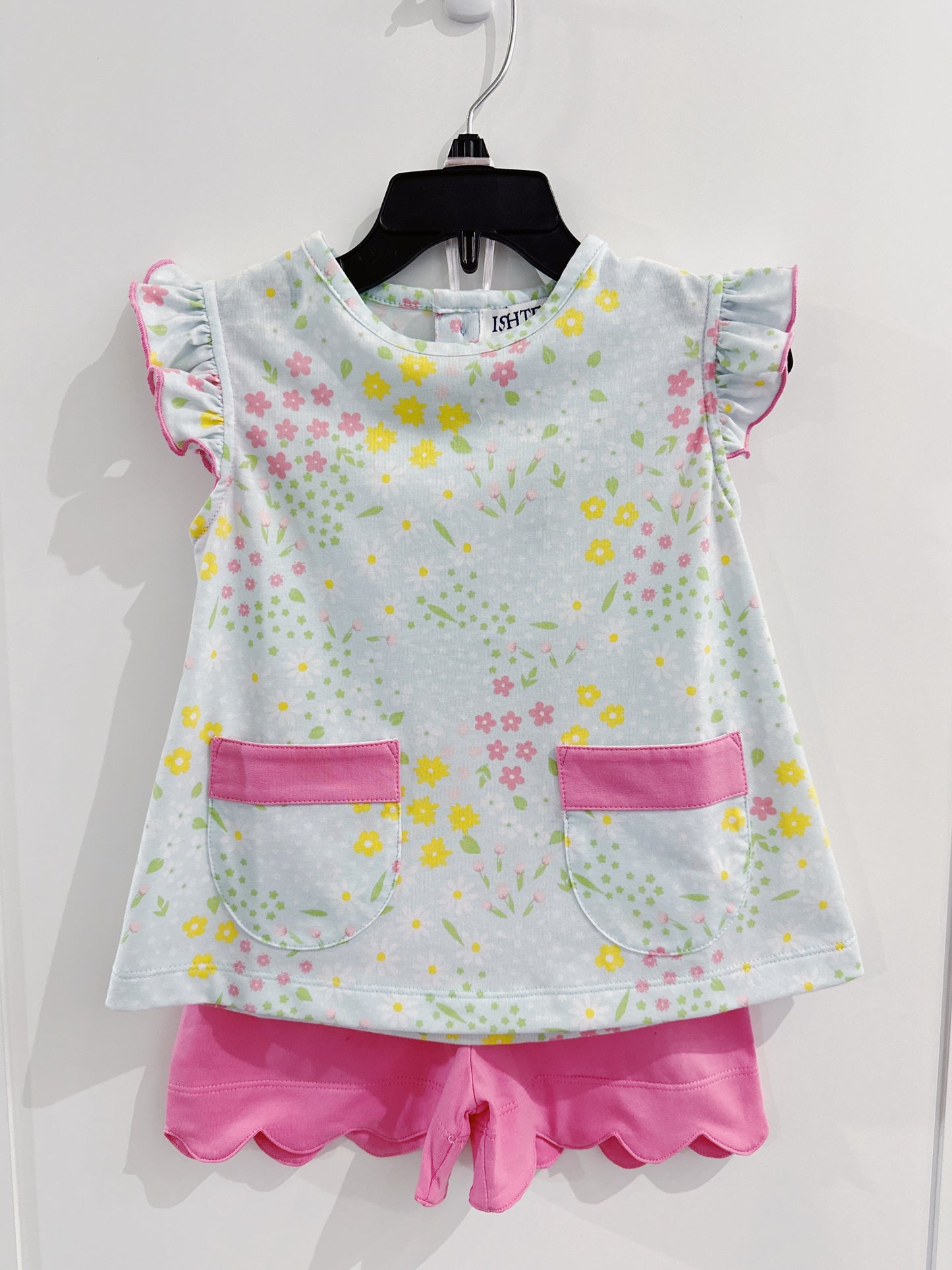 Ishtex Flower Short Set
