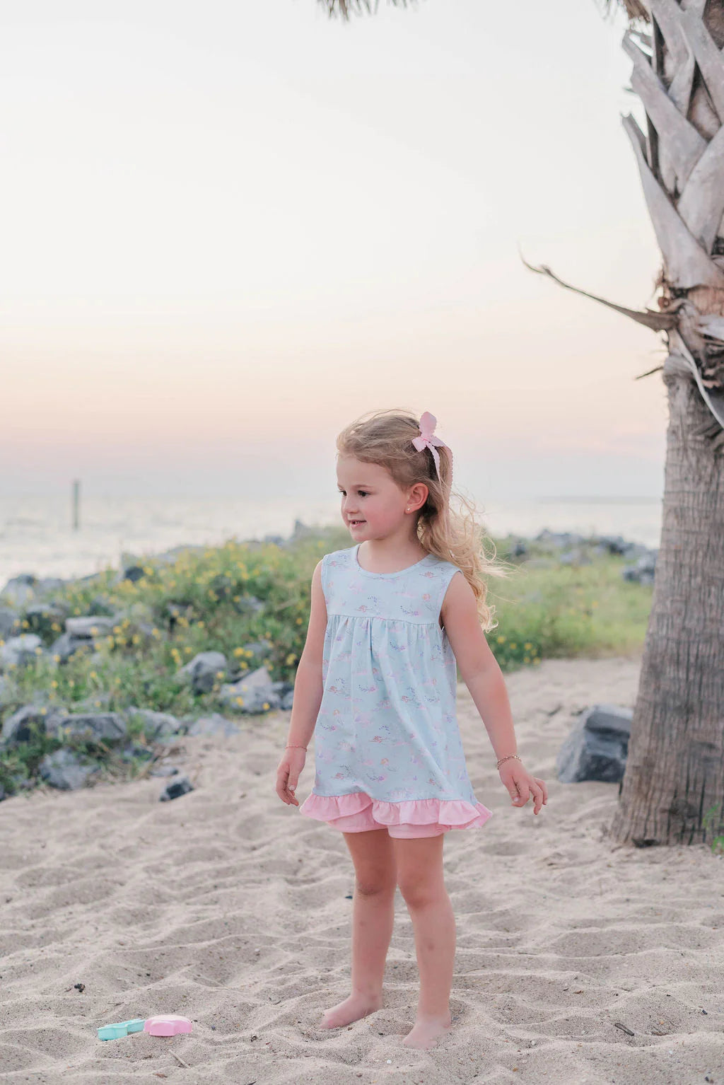 TSK Mermaid Tail Short Set