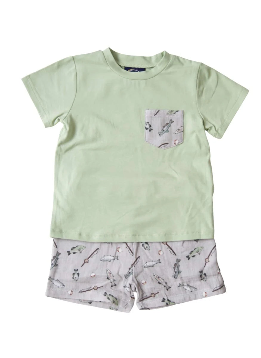 Emma Jean Trout Fish Short Set