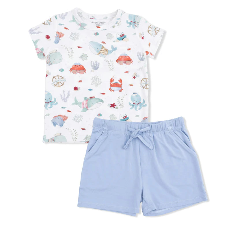 Sailor Sea Creatures Short Set