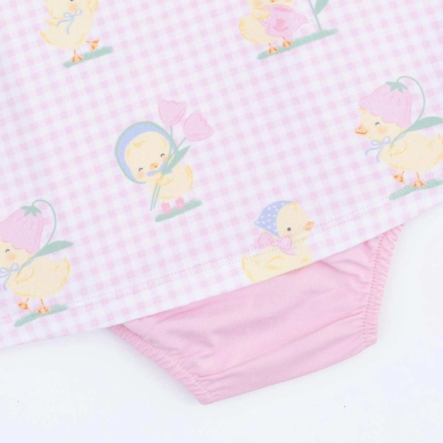 Spring Ducklings Bodysuit Dress