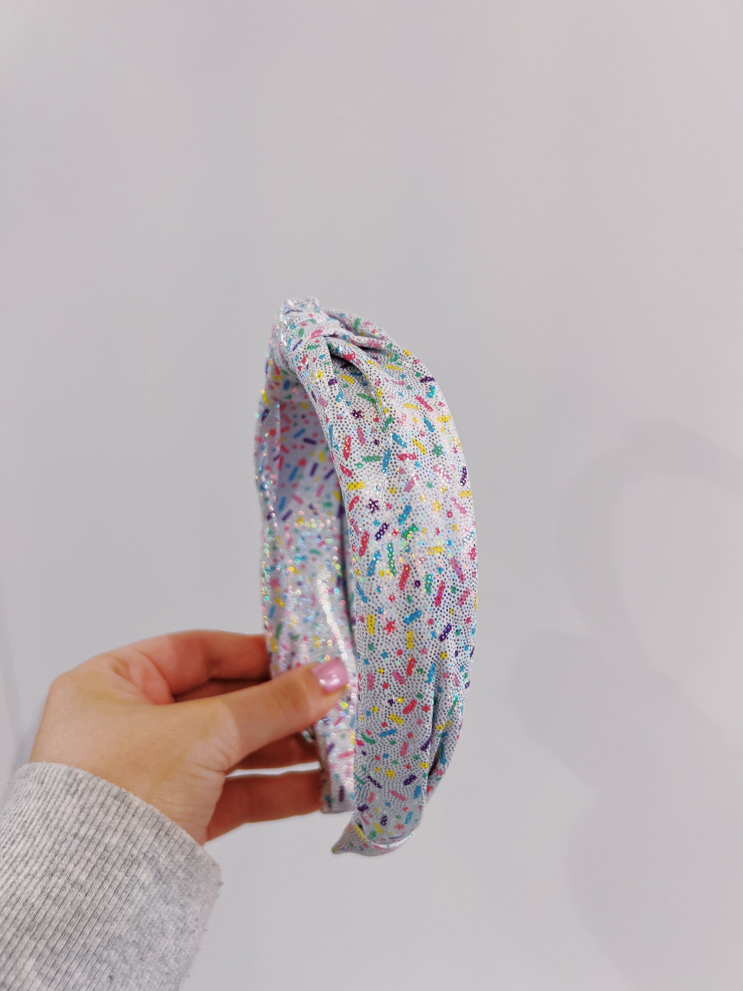 Shimmer Sprinkles Top Knot Headband