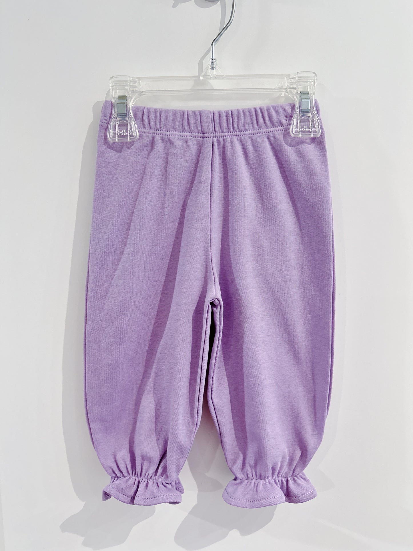 Lily Pads Girls Lavender Knit Bloomer Pant