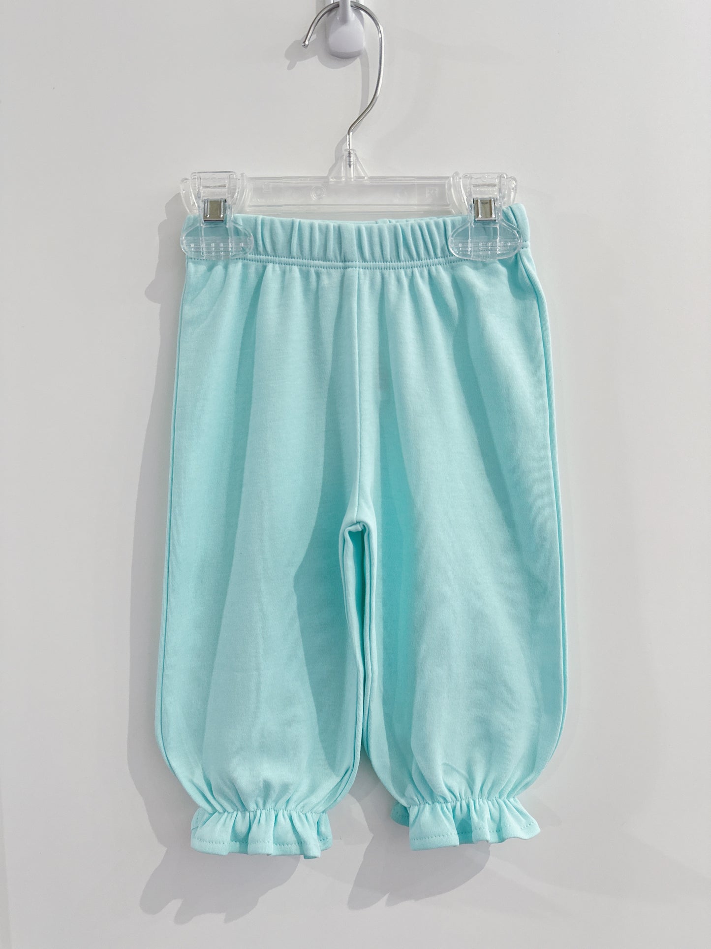 Lily Pads Girls Seafoam Knit Bloomer Pant