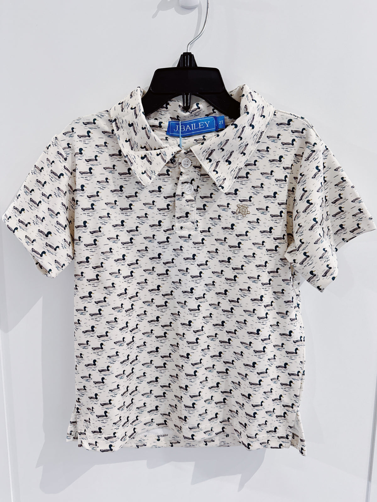 J. Bailey Mallards Performance S/S Polo