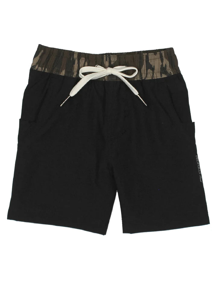 Properly Tied Mossy Oak Black Trail Short