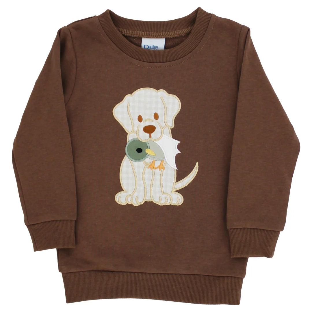Bailey Boys Hunting Dog Popover