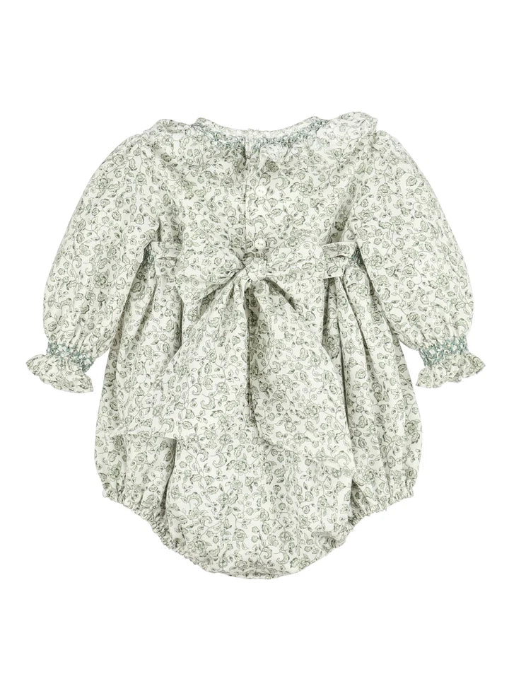 Sophie & Lucas Green Heirloom Floral Bubble