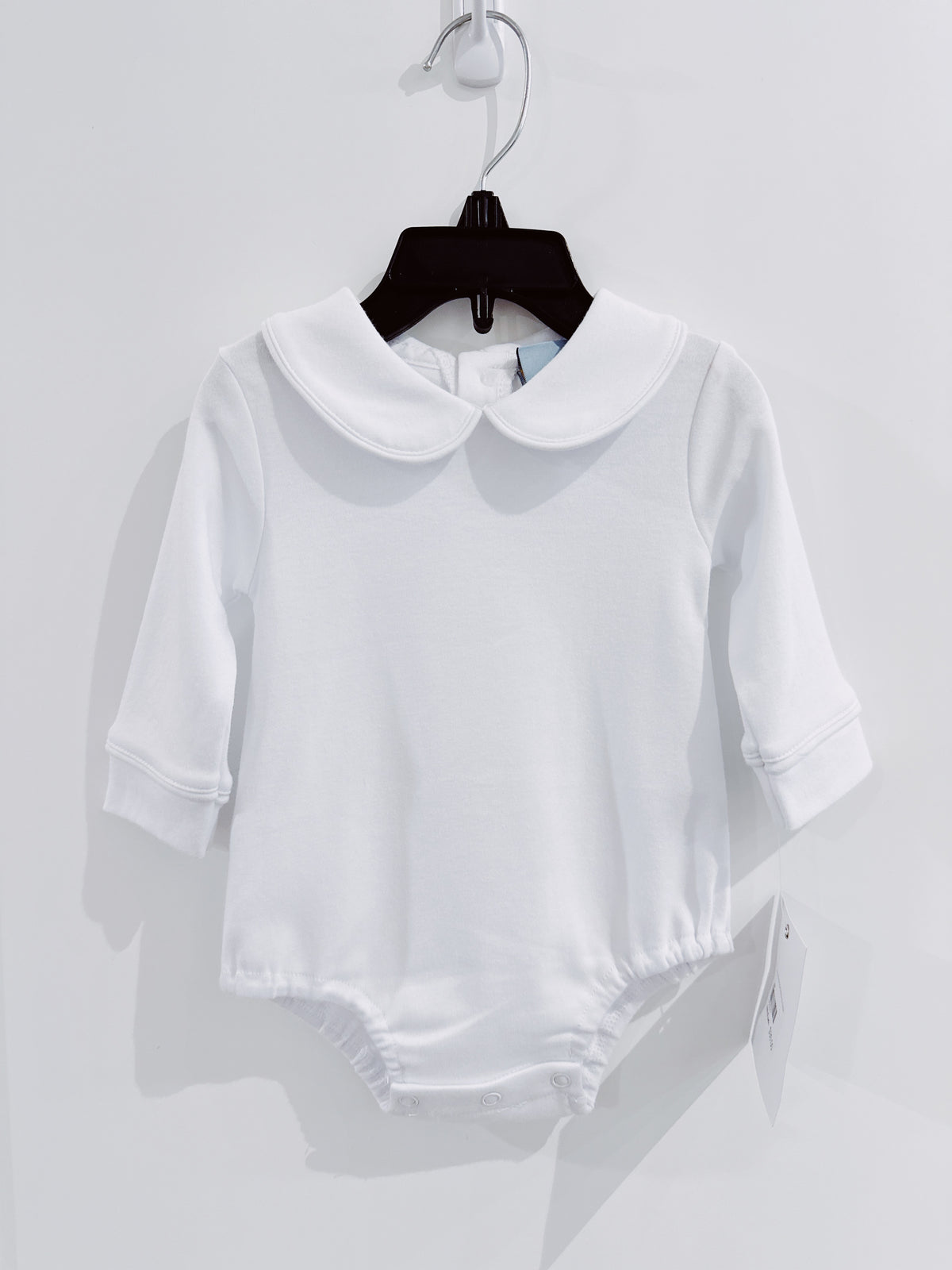 Three Sisters Girls White L/S Onesie
