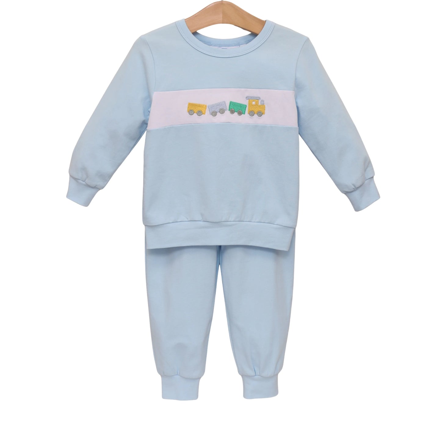 Trotter Street Kids Train Jogger Set