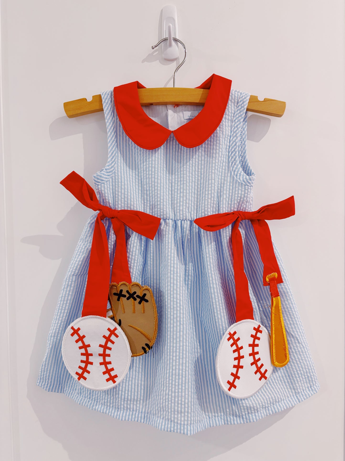 Baseball Side Tag Dress