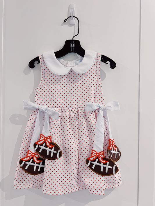 City Beautiful Red Football Dress
