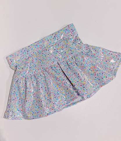 Shimmer Sprinkles Gathered Skort