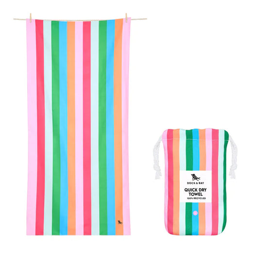 Dock & Bay Tutti Frutti Large Quick Dry Towel