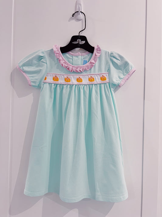 Trotter Street Kids Pumpkin Rowe Dress