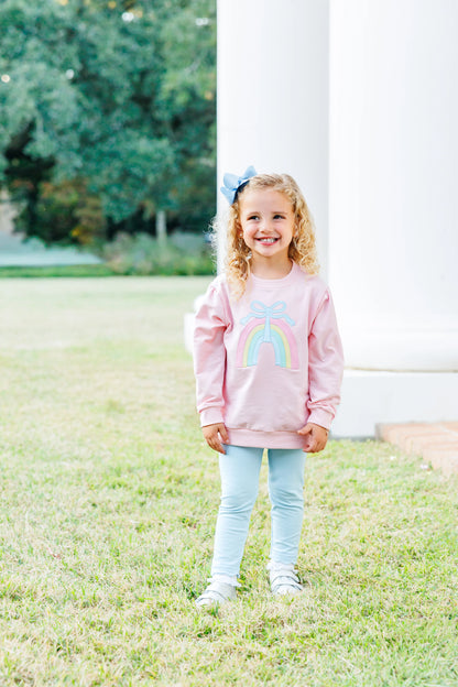 Trotter Street Kids Rainbow French Terry Pullover