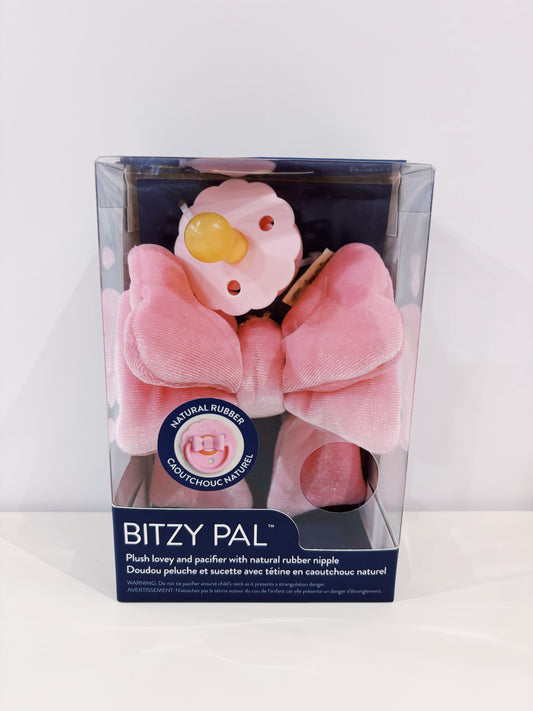 Bow Plush Pacifier Pal