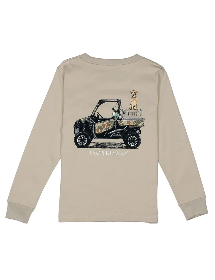 Properly Tied Linen Trail Tradition L/S Tee