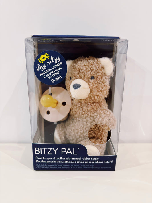 Bear Plush Pacifier Pal