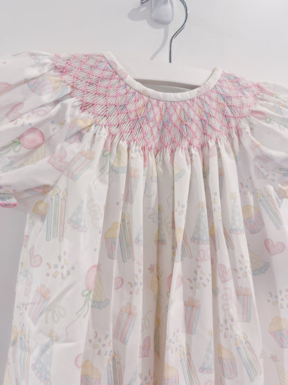 Smocked Birthday Bishop