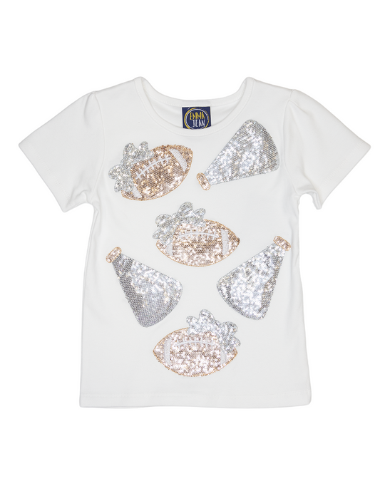 Emma Jean Cheer Sparkle Tee